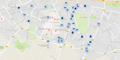 Карта на Лил продавница